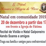 Paróquia Nossa Senhora de Fátima promove Natal em comunidade 2019