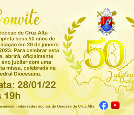 Abertura do ano Jubilar da Diocese de Cruz Alta será nesta sexta-feira, na Catedral